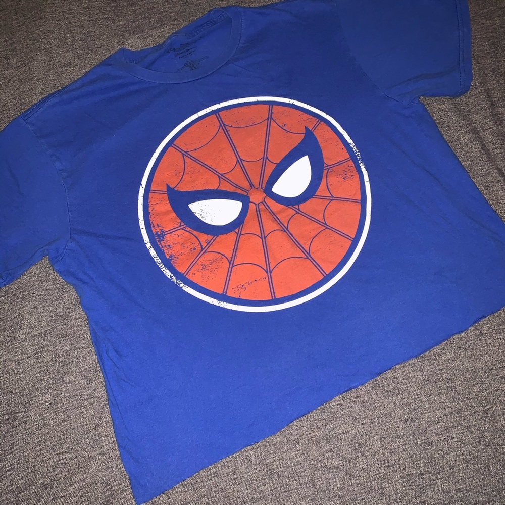 Spider Man Crop Top